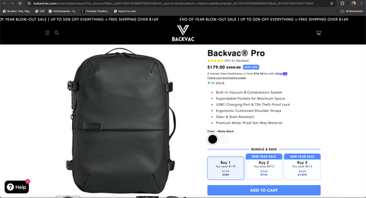 Storage Backpack